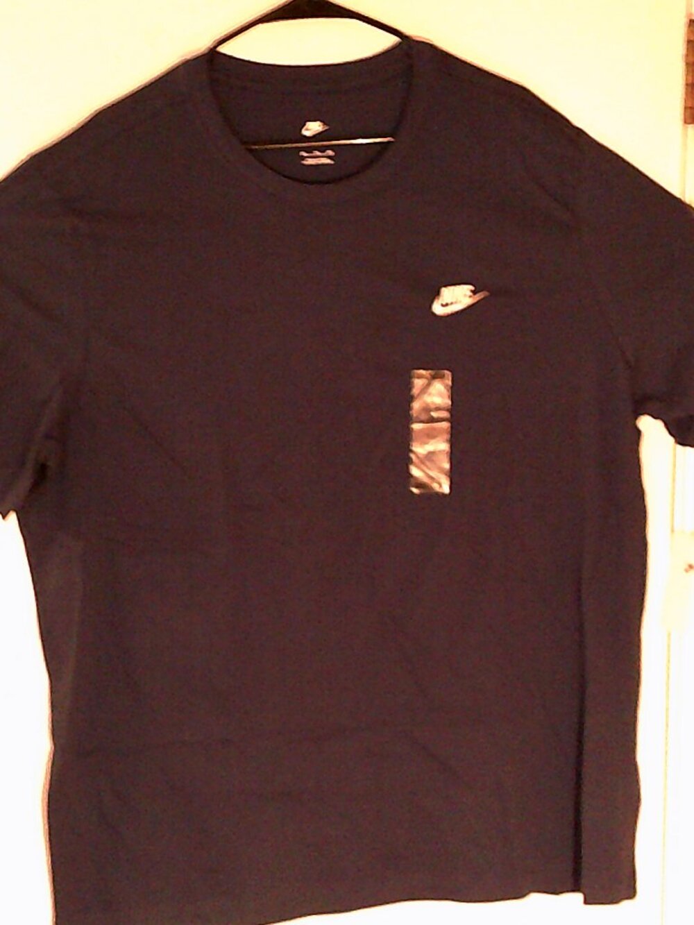 NEW NIKE SPORTSWEAR "Embroidered Logo Tee" MEN'S BLUE T-SHIRT 2XL AR4997-410